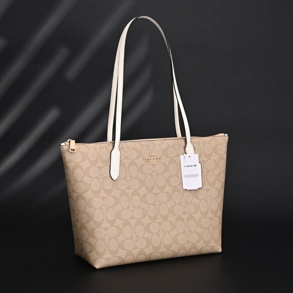 New! Coach Tote Crossbody Bag Monogram - Picture 2 of 6
